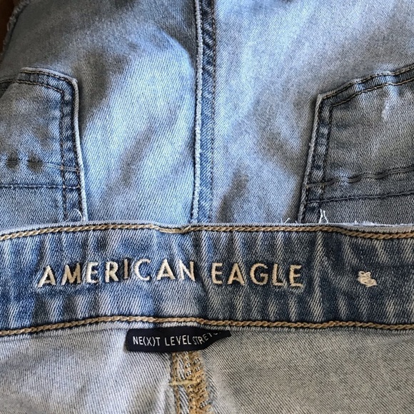 American Eagle Hi Rise Jean Shorts - Picture 6 of 9